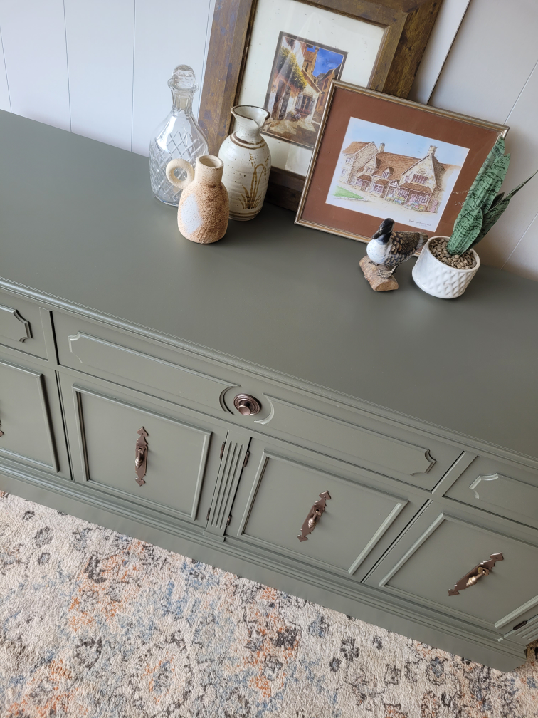 Green Buffet Cabinet - photo 5