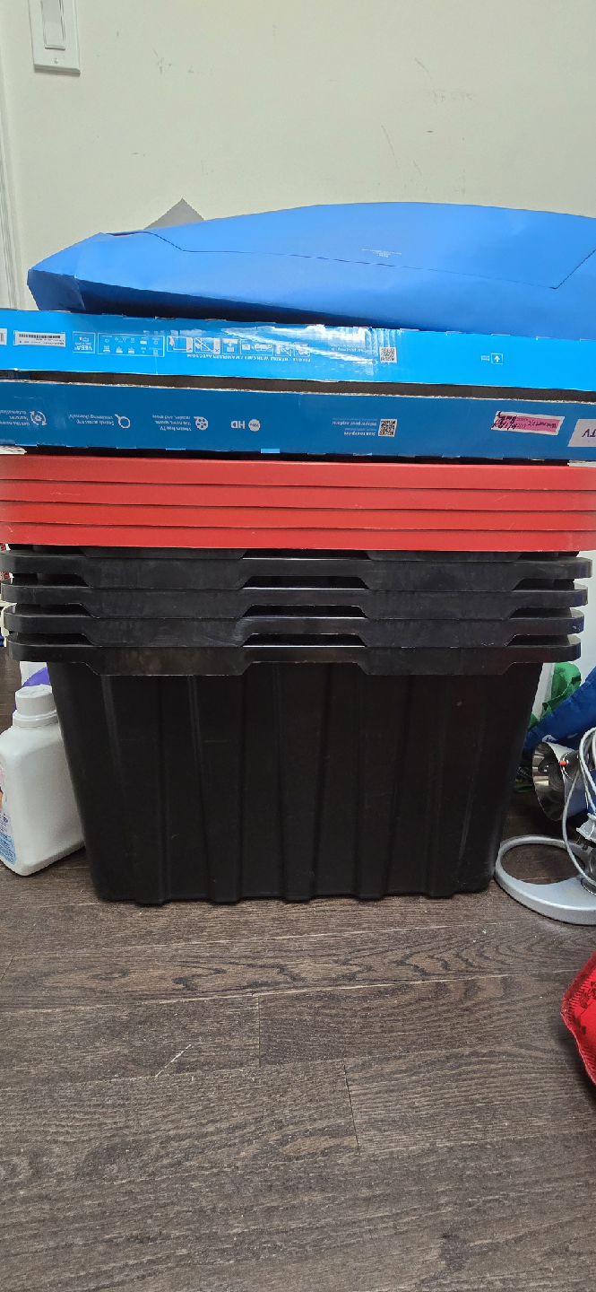 27 Gallon Storage Bin - 4pcs - photo 2