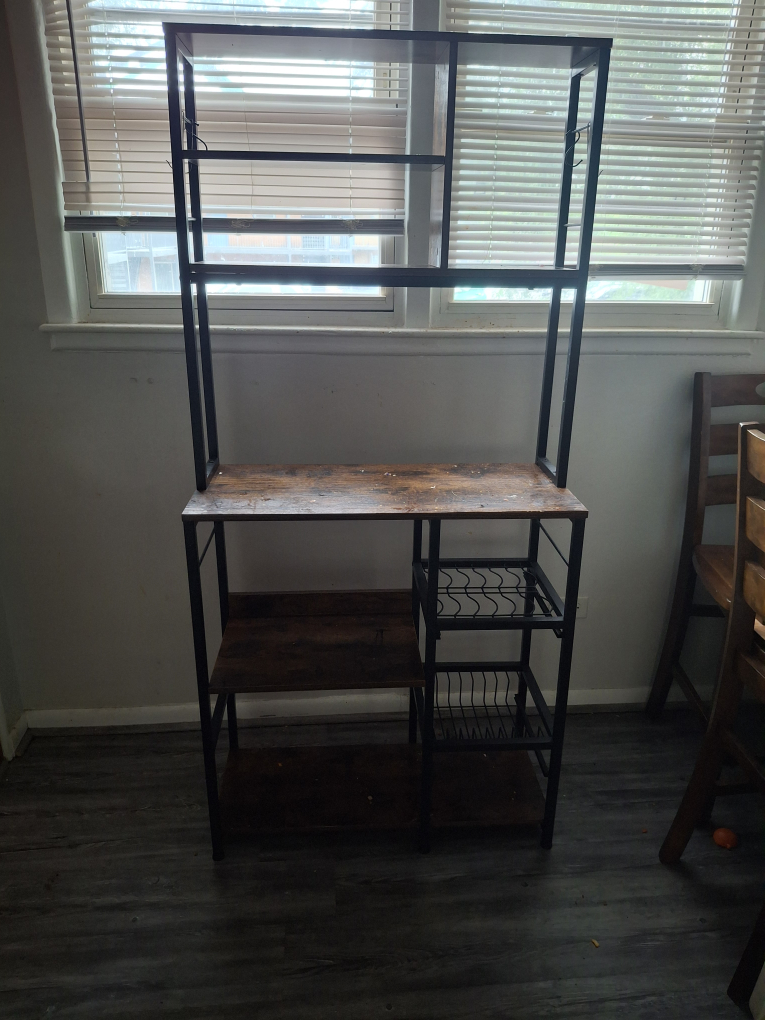 Baker's Rack with Shelves