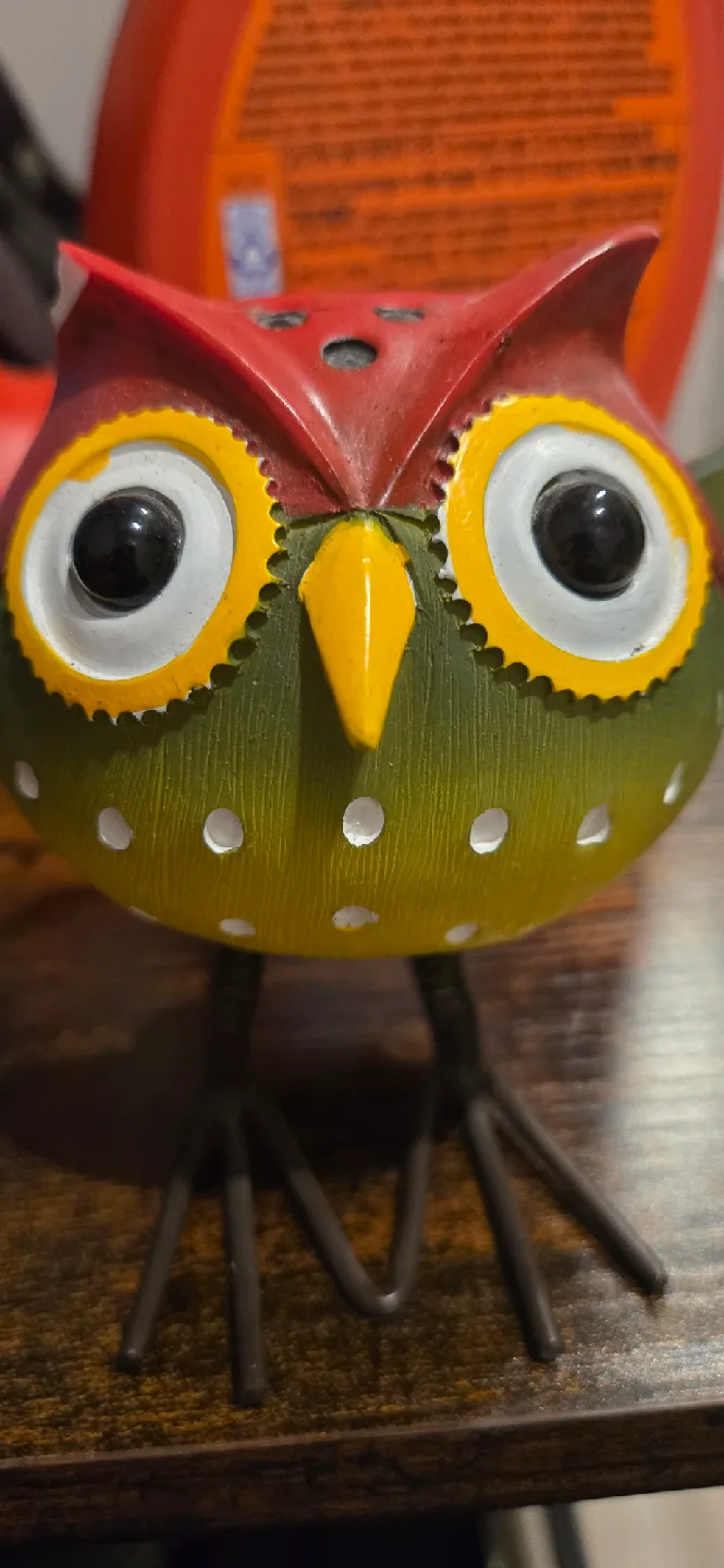🥕 Cute Decorative Owl Figurine image indicator(4)