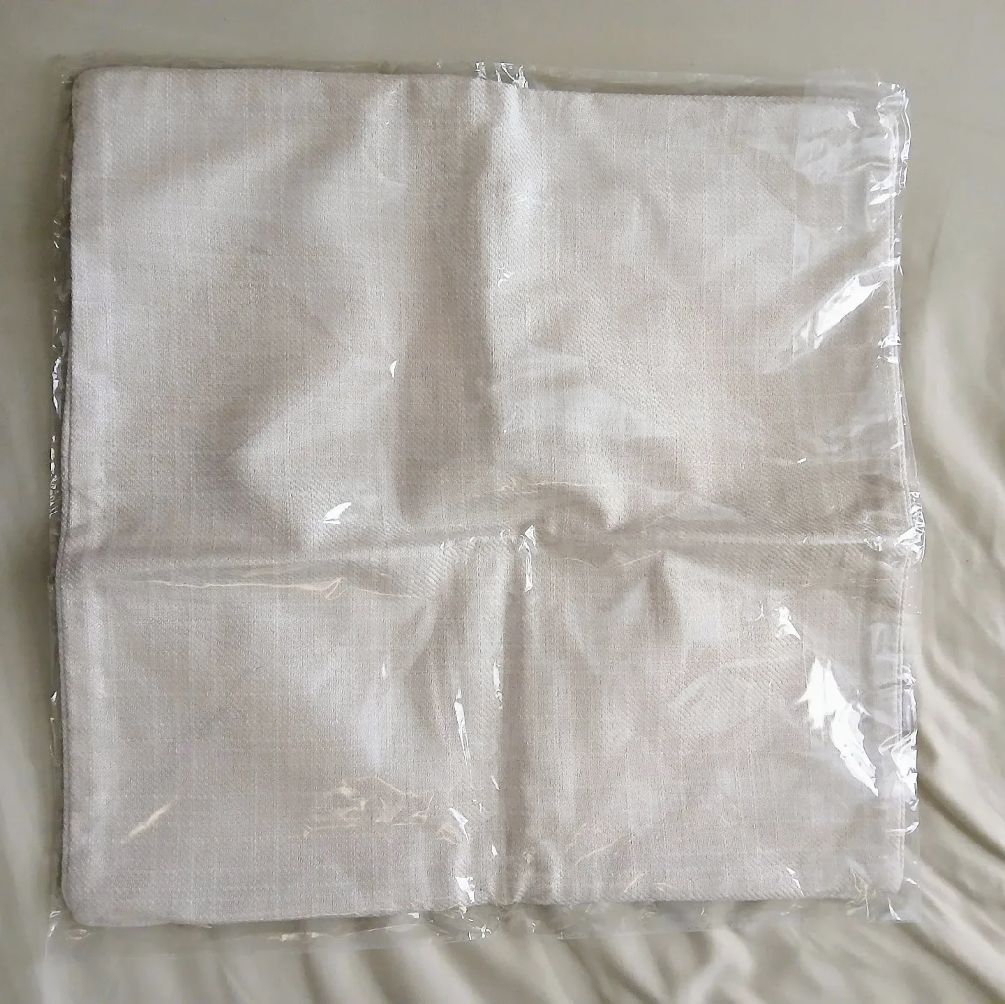 2 Off-white Cushion Covers thumbnail