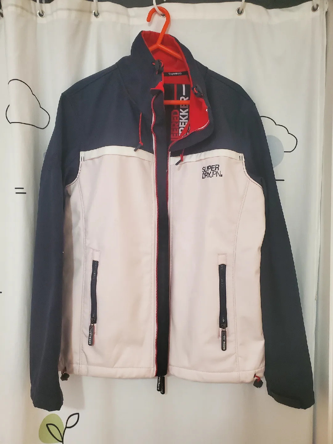 Authentic Superdry Jacket - White, Navy, and Red image indicator(3)