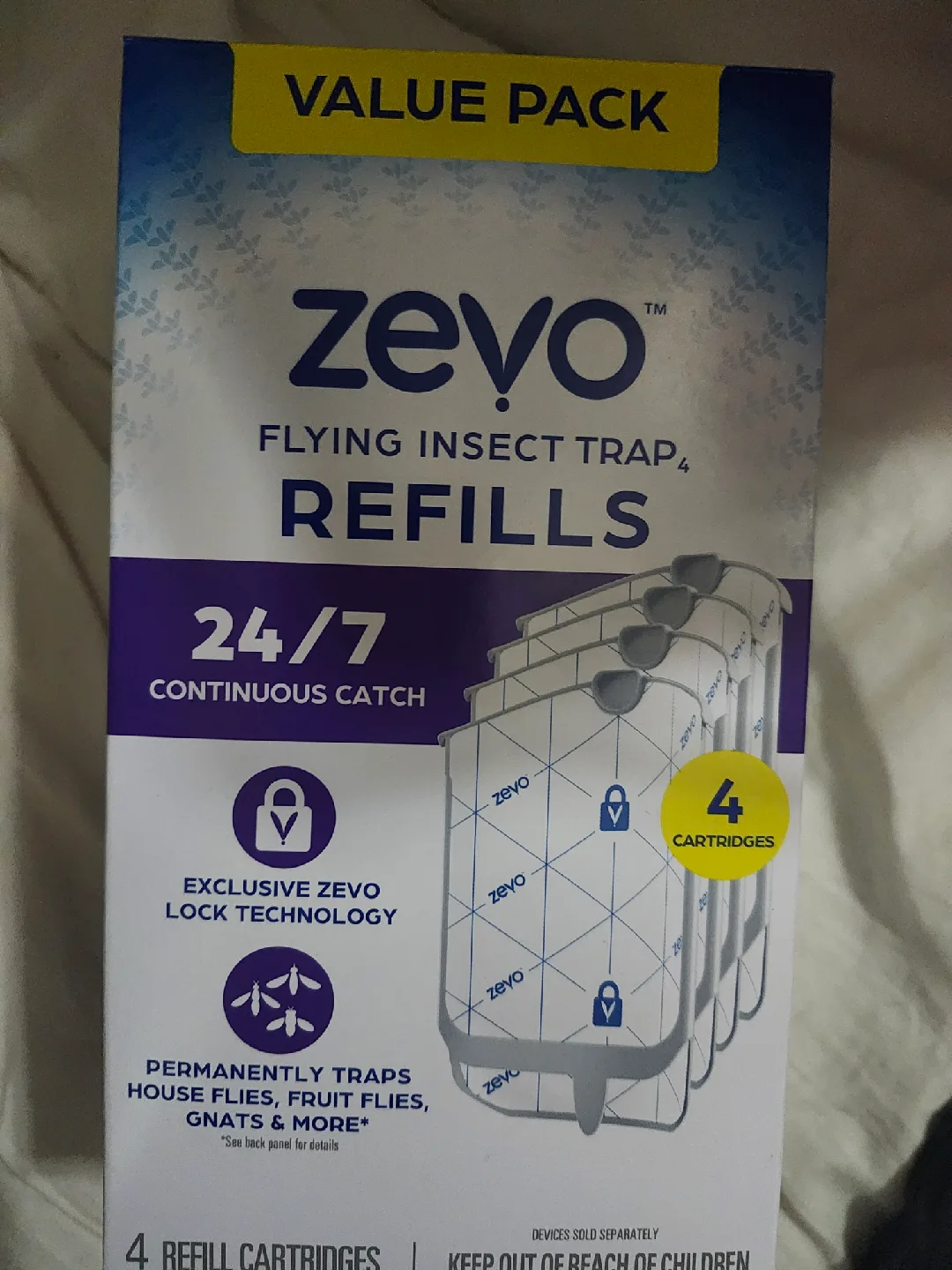 Zevo Flying Insect Trap Refills - Value Pack thumbnail
