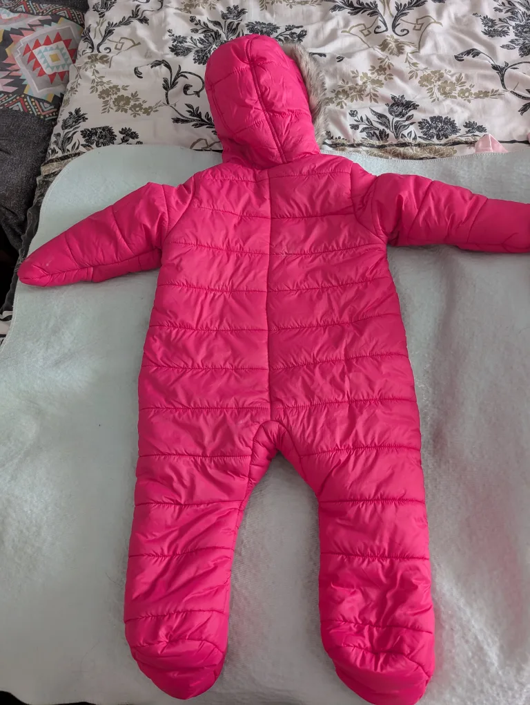 George 6-12M Pink Snowsuit image indicator(3)