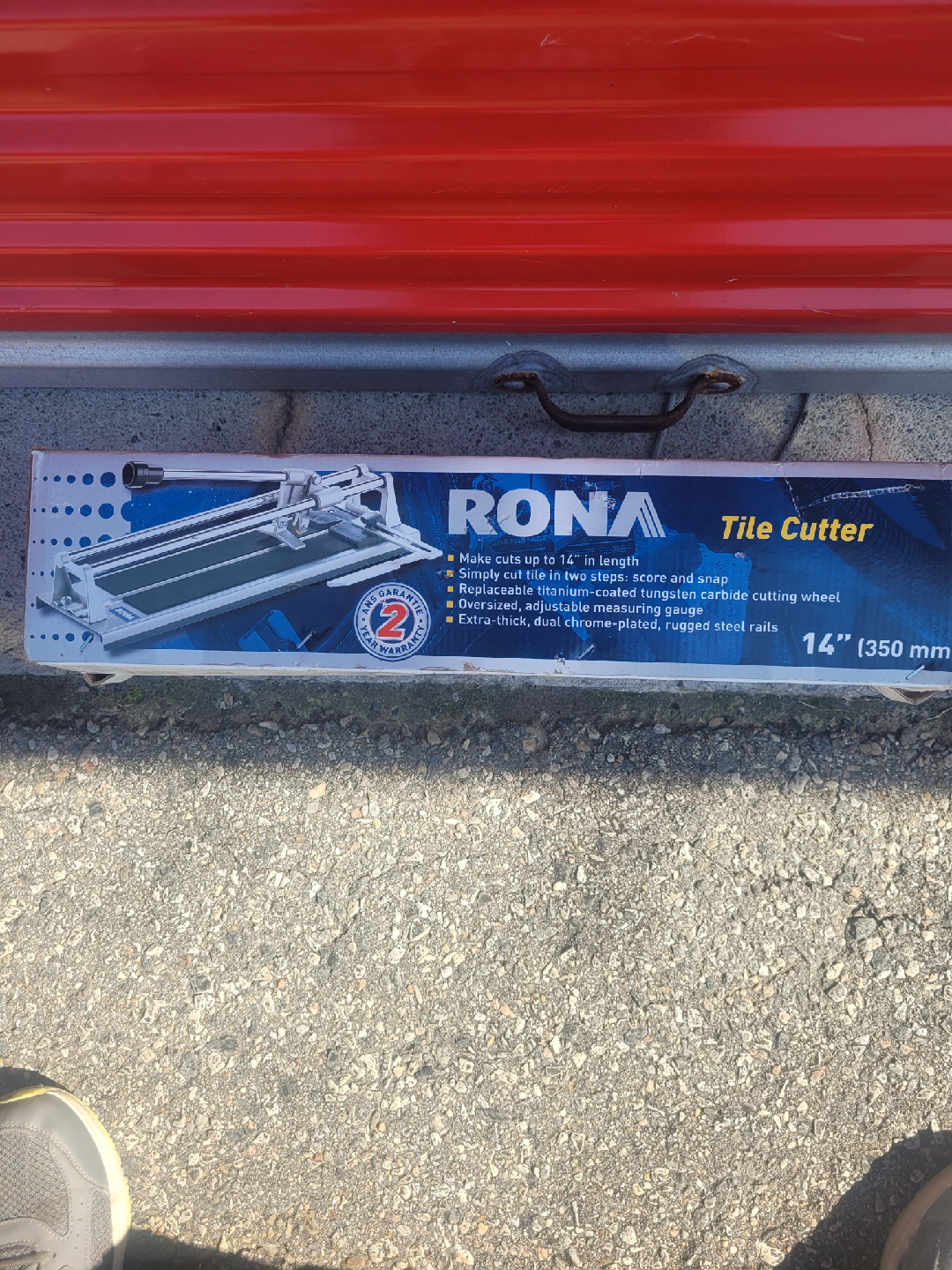 RONA Tile Cutter - 14 inch