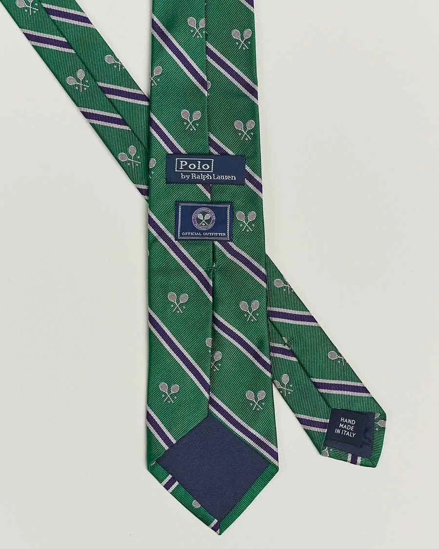 Polo Ralph Lauren Wimbledon Silk Umpire Tie - NEW image indicator(3)