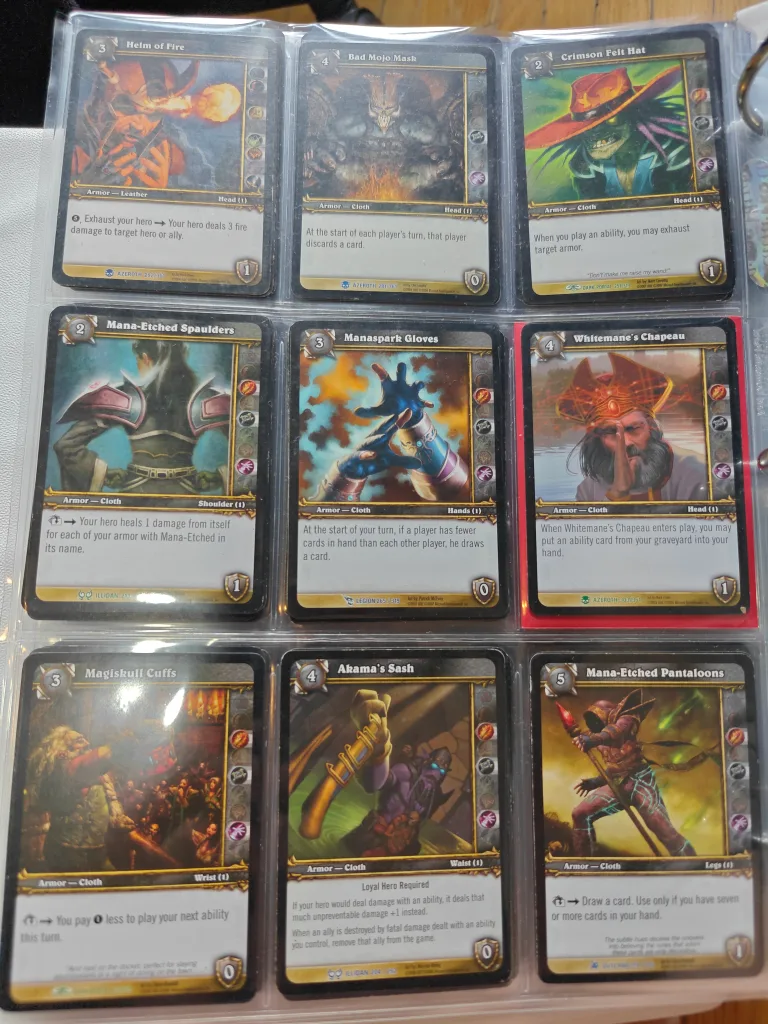 World of Warcraft TCG Cards (Trinkets & Armor) image indicator(5)