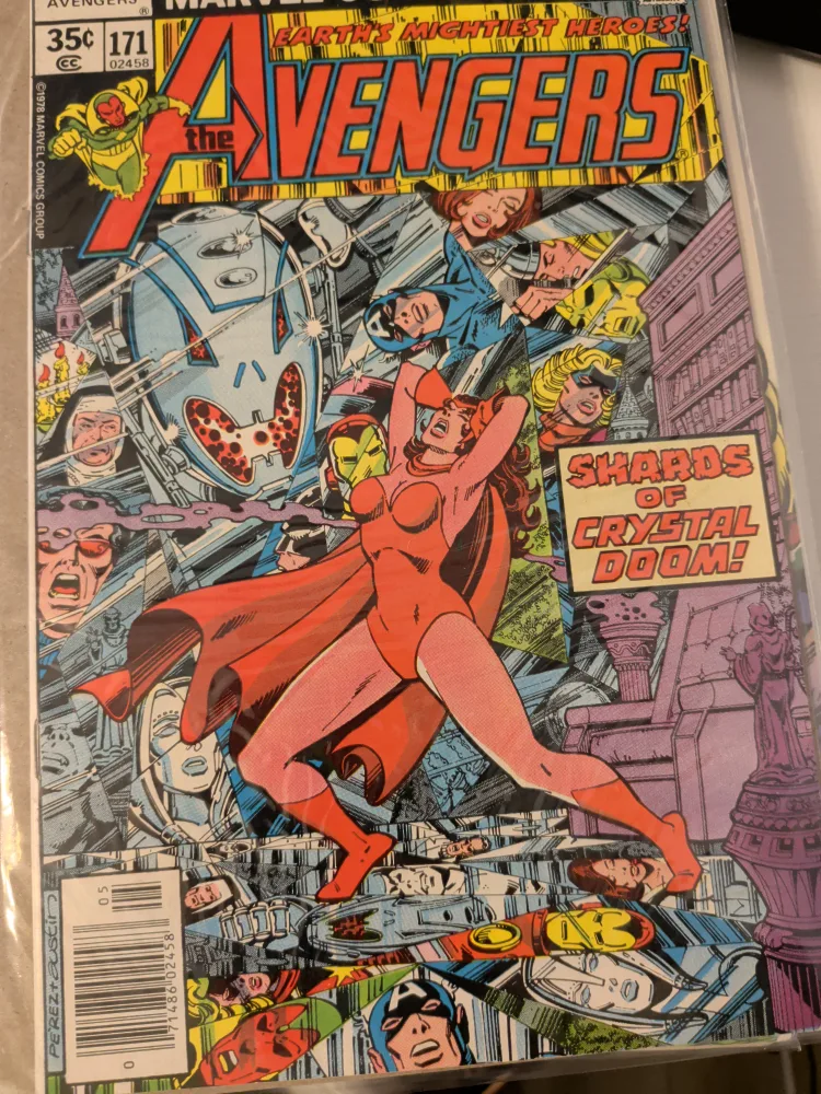 The Avengers #171 Comic Book thumbnail