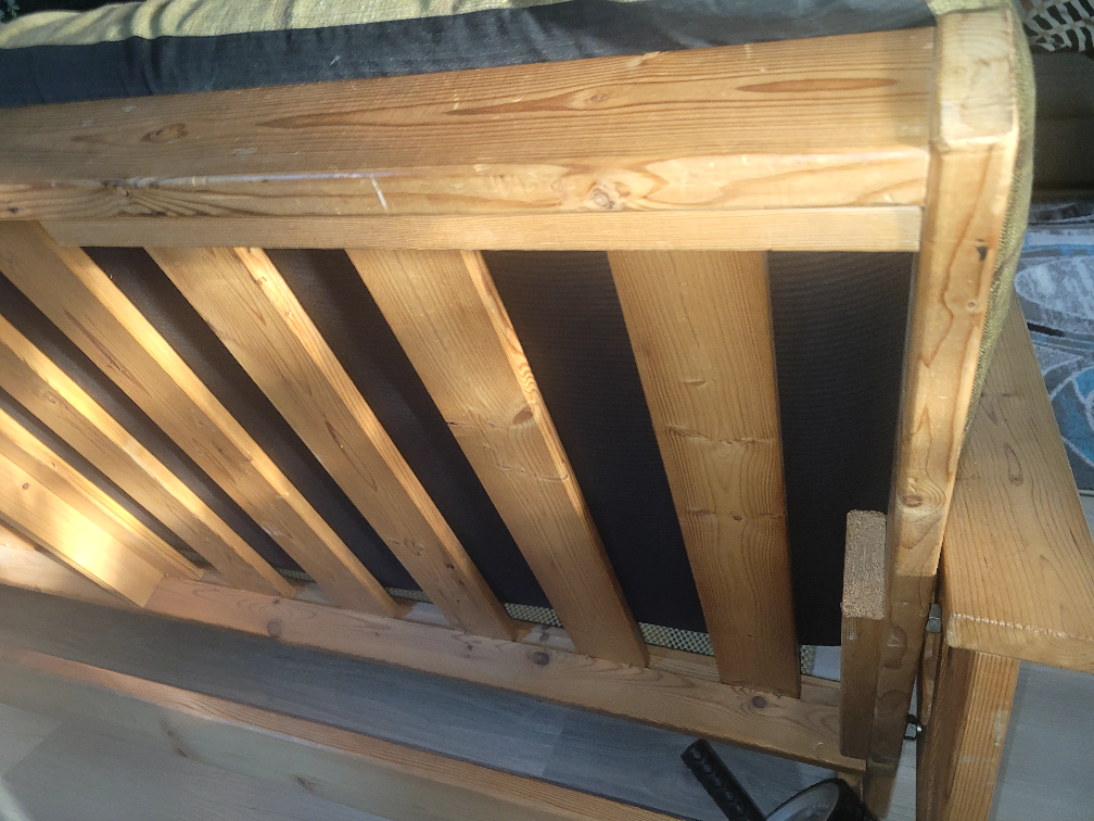 Pine Futon Frame with Mattress - photo 4