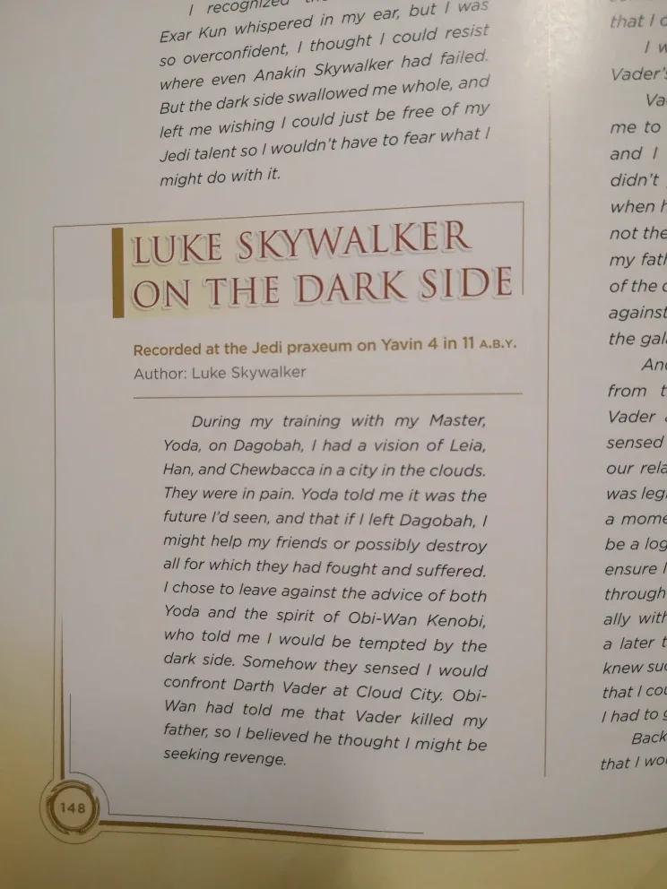 Star Wars Book ~ Essential Guide To The Force image indicator(10)