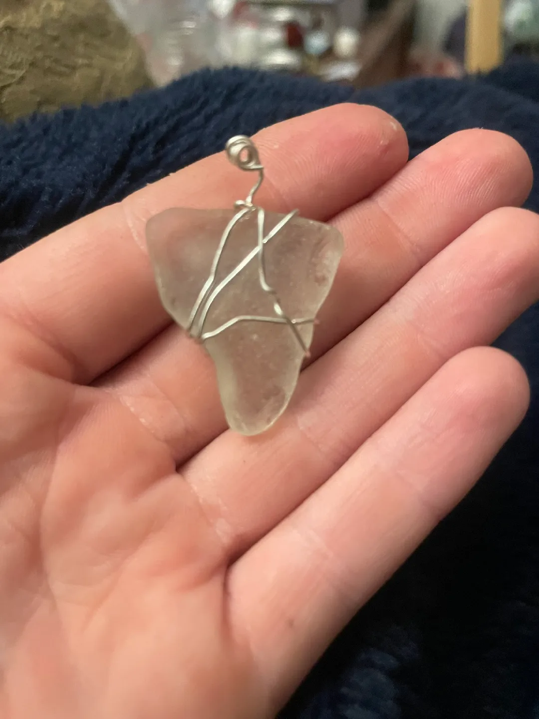 Handmade Sea Glass Pendant thumbnail
