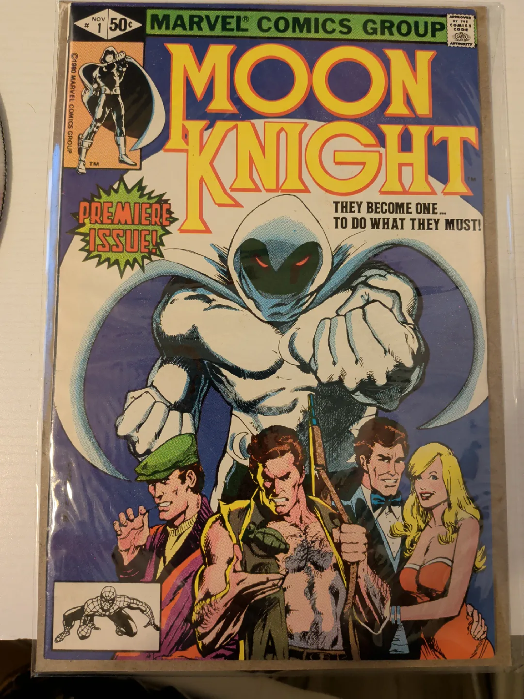 Moon Knight #1 Marvel Comic Book thumbnail