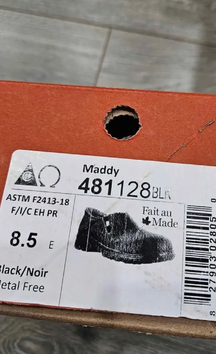 Mellow Walk Maddy 481128BLK Shoes - Size 8.5 Black image indicator(2)