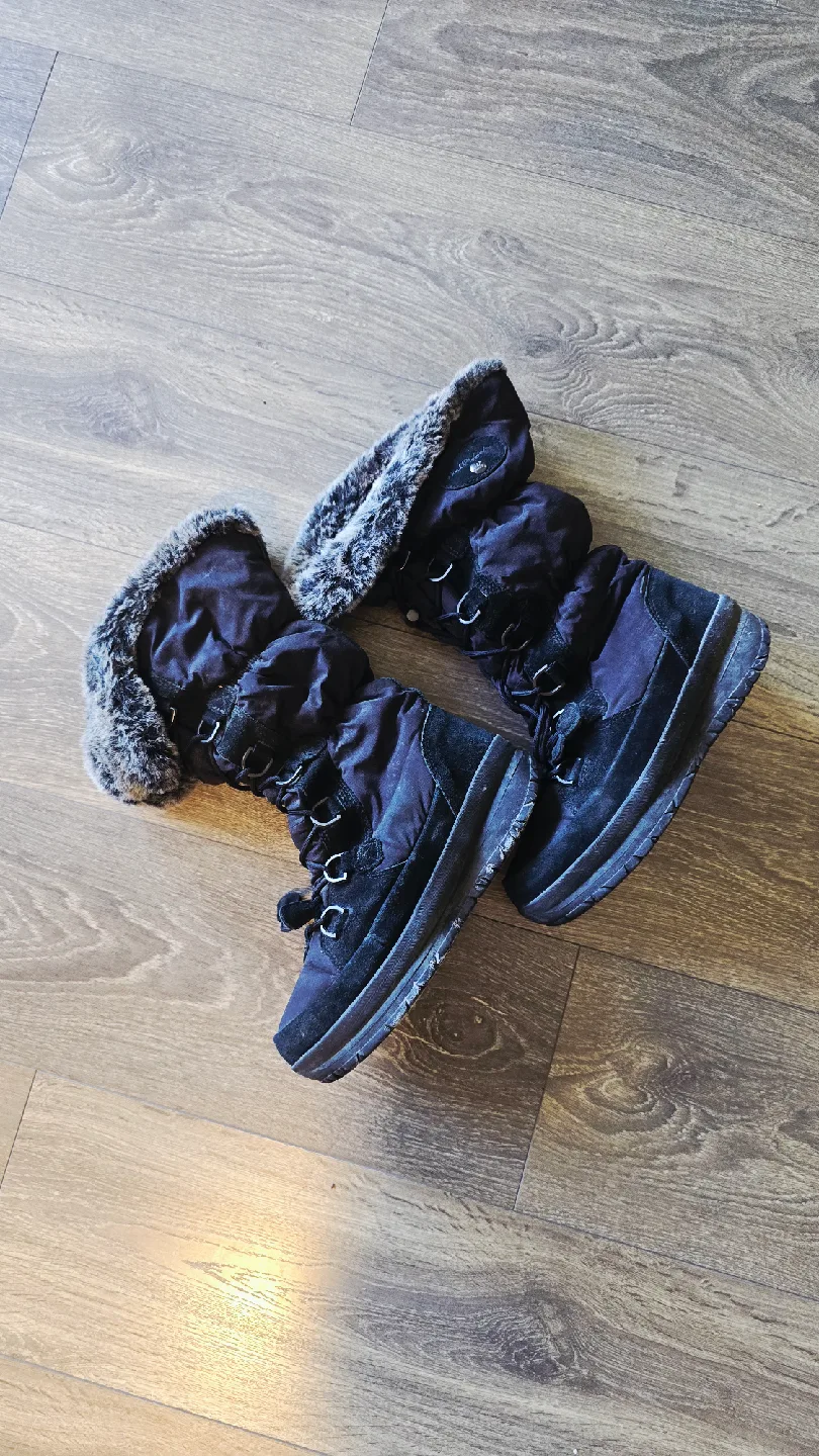 T-Max 400 Black Winter Boots thumbnail