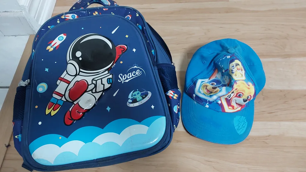 🥕Kids' Space Astronaut Backpack & hat🥕 thumbnail