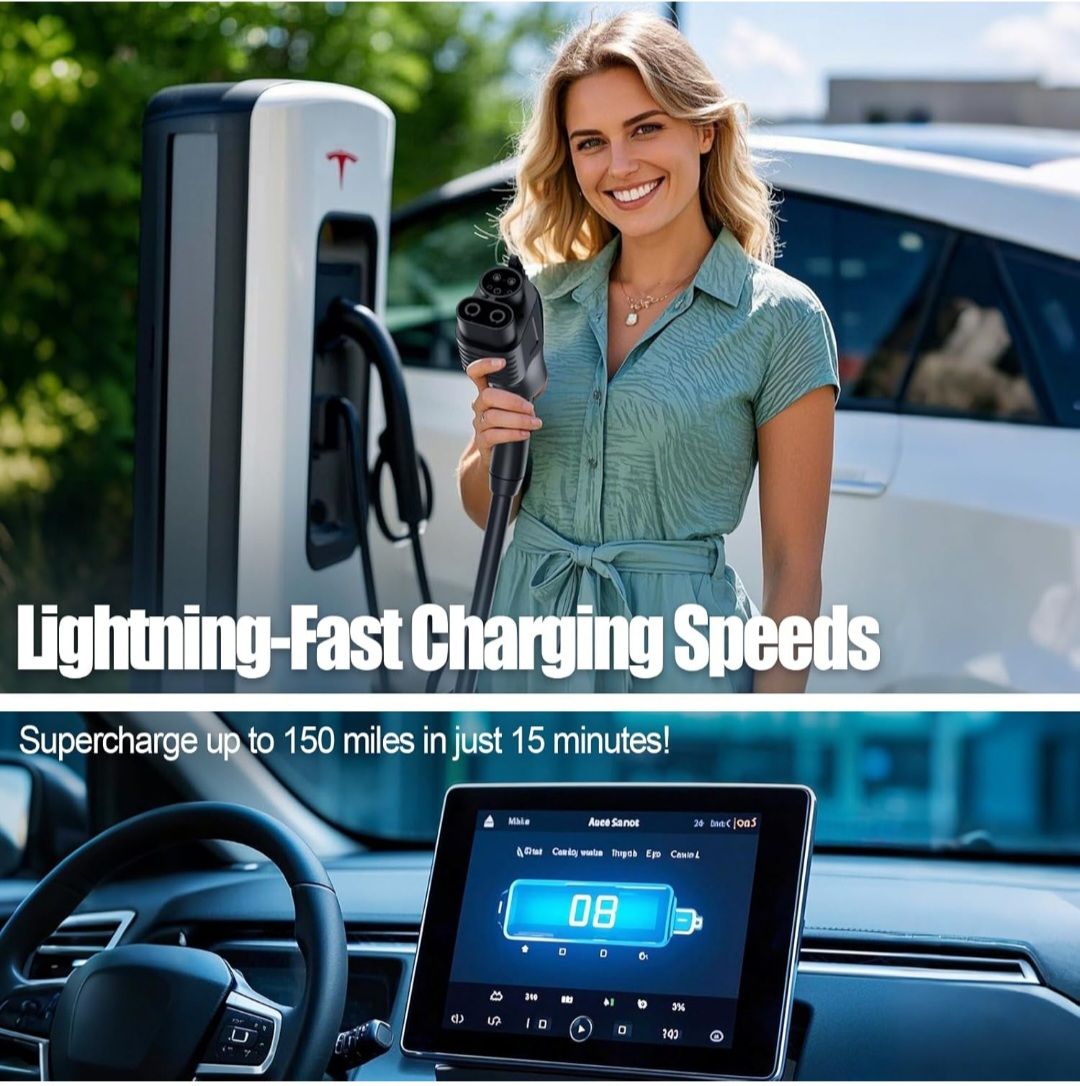 NACS to CCS1 CHARGING ADAPTER for TESLA, FORD, GM, VOLVO - photo 3