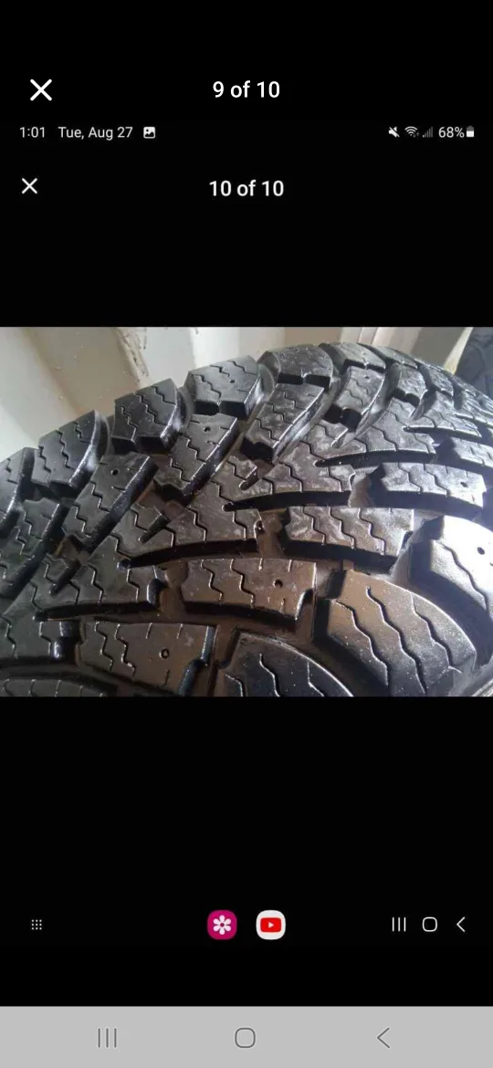 Set of 4 GOOD YEAR winter tires rims (225 65 17) image indicator(10)