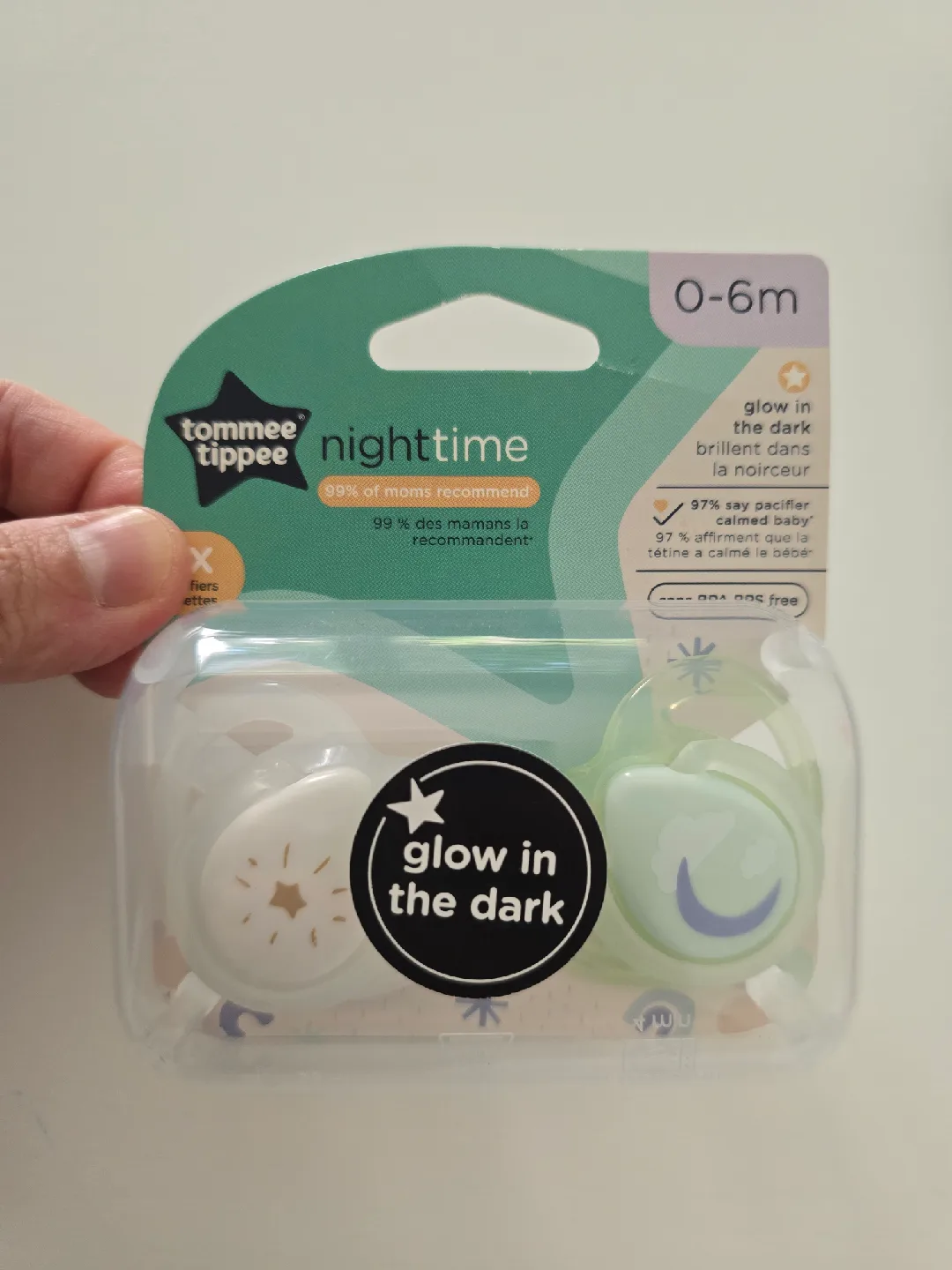 [BRAND NEW] Tommee Tippee Nighttime Pacifier with Case thumbnail