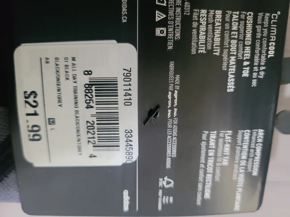 Skechers Max Cushion- Go Walk Arch Fit + Adidas socks image indicator(10)