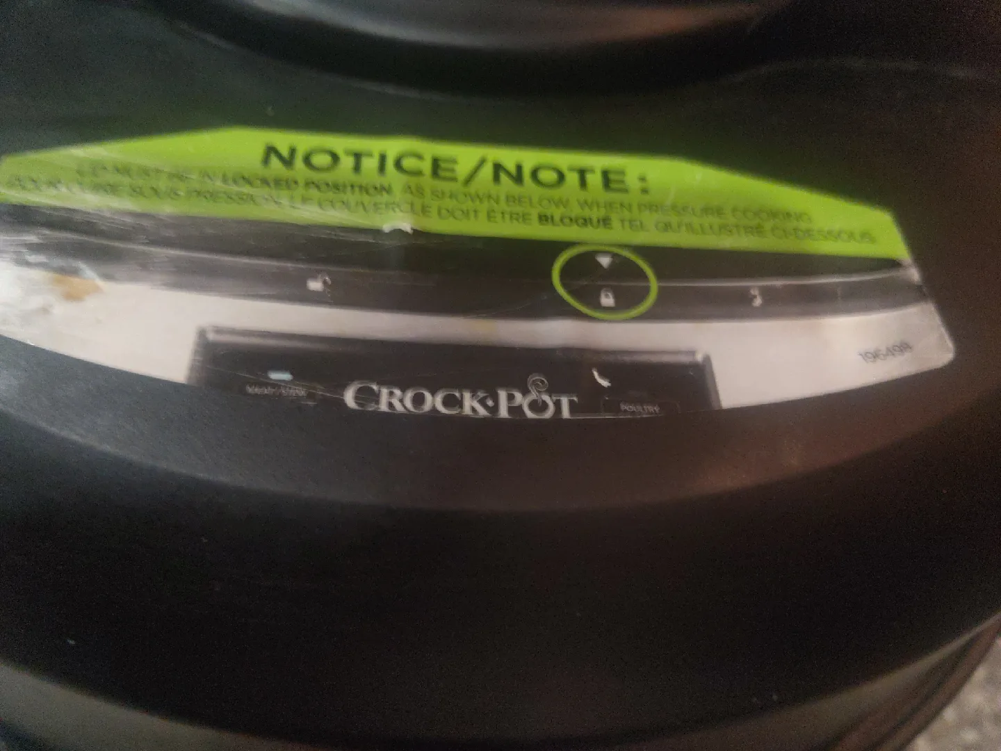 Crock-Pot pressure cooker image indicator(3)