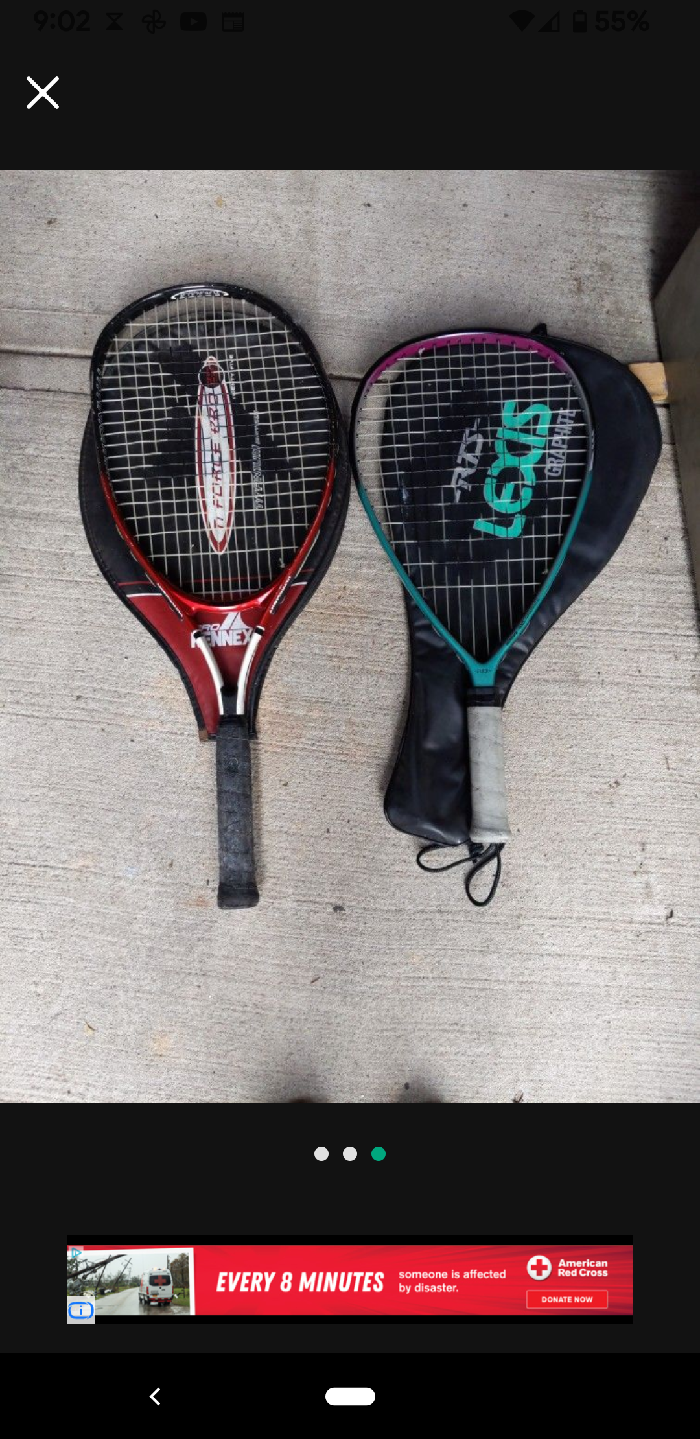 5 tennis rackets - photo 2