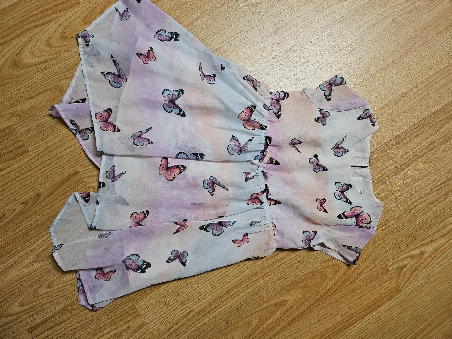Butterfly Print Dress thumbnail