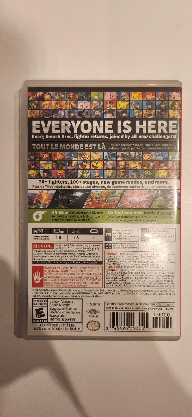 Super Smash Bros. Ultimate - Nintendo Switch Game - photo 3