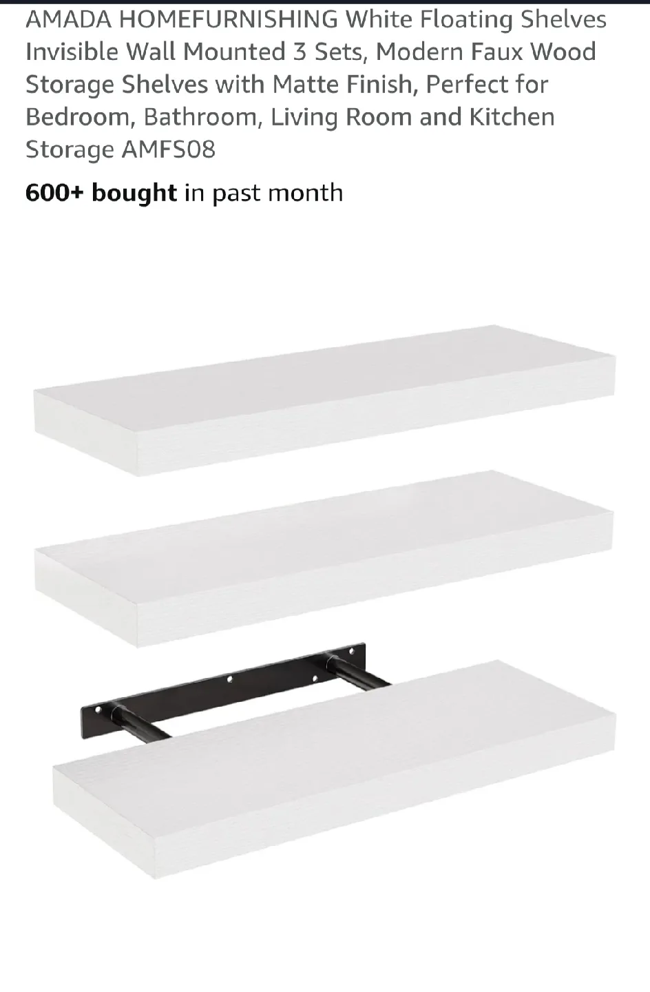 set of 3 floating shelves*new* thumbnail
