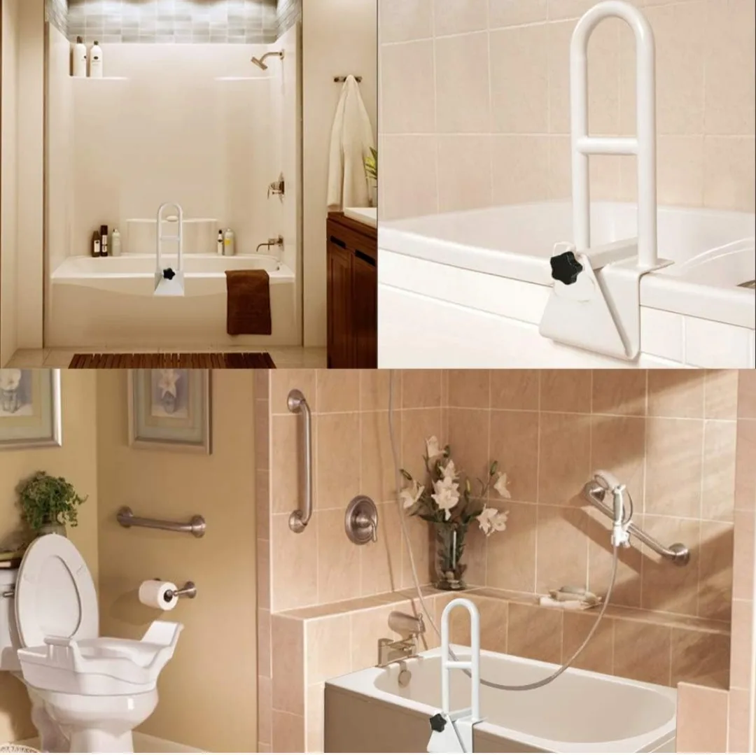 BATHTUB SAFETY RAIL (Grab Bar)Adjustable Clamp image indicator(3)