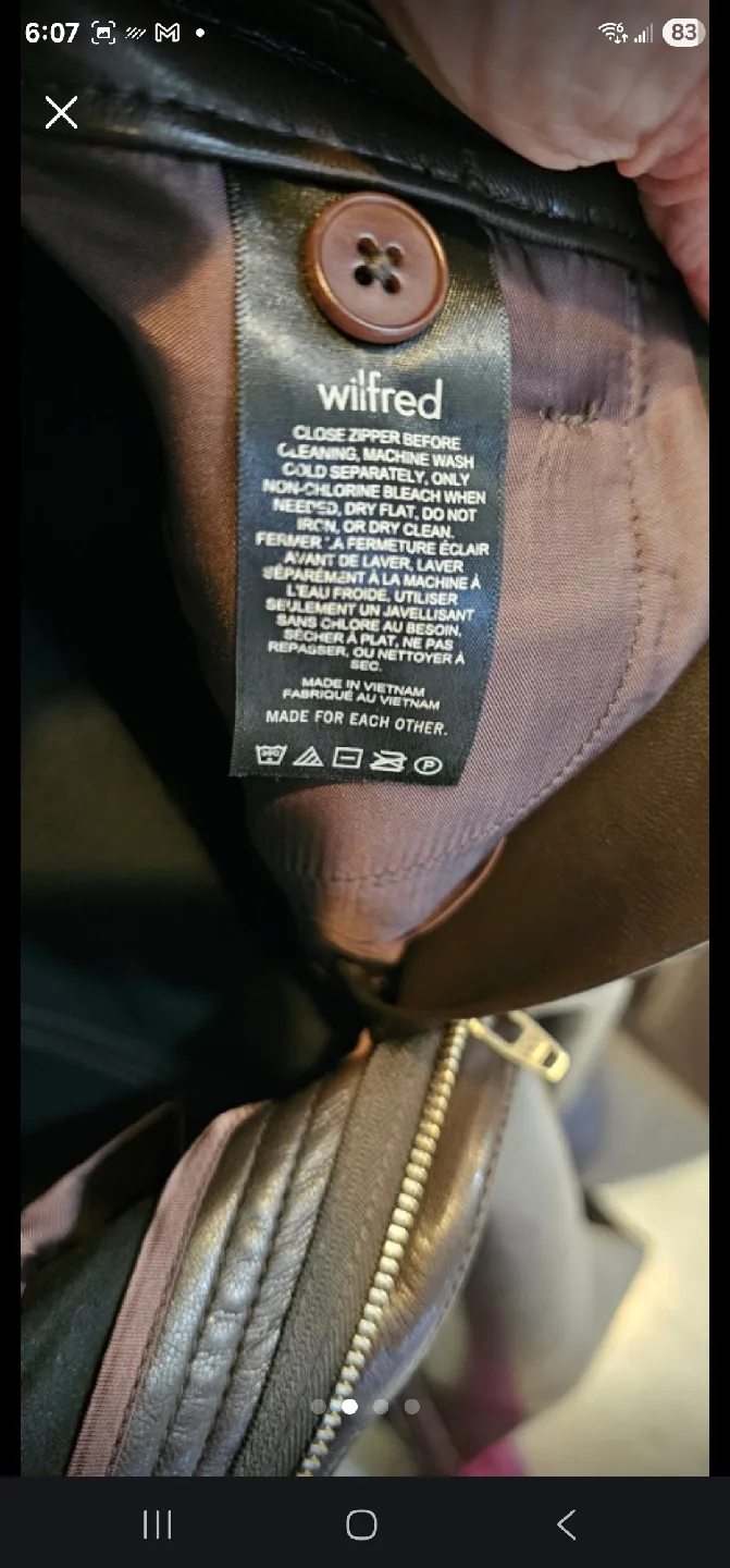 Wilfred Free Vegan Leather Pants image indicator(2)