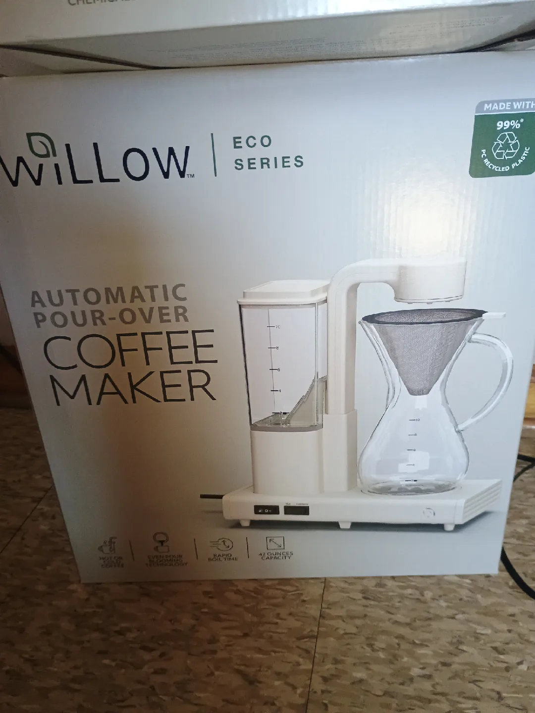 Willow Eco Series Automatic Pour-Over Coffee Maker thumbnail