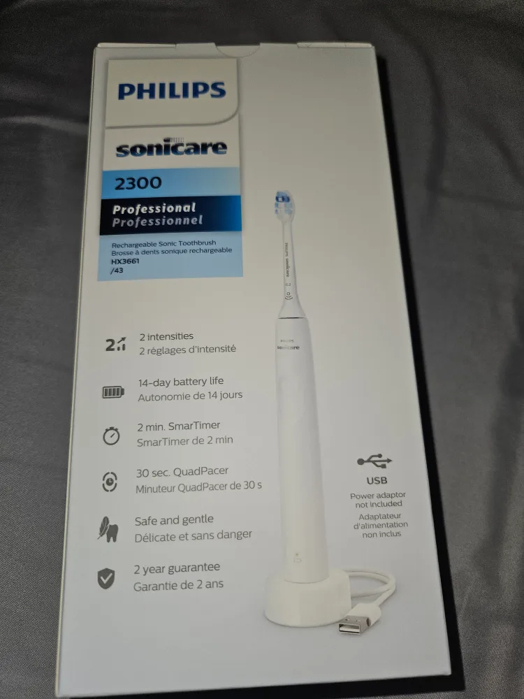 Philips Sonicare 2300 Professional Rechargeable Toothbrush - New image indicator(2)