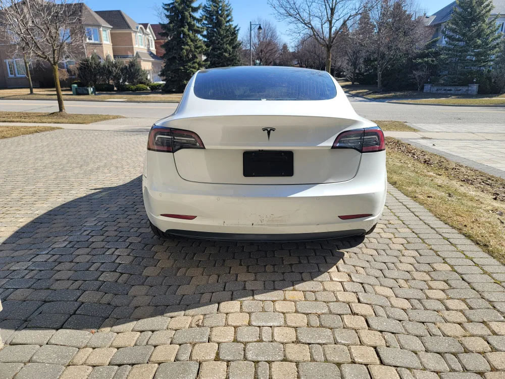 White 2020 Tesla Model 3 w LIFETIME FSD image indicator(4)