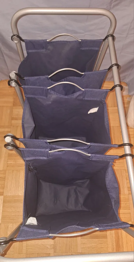 Free Triple Laundry Sorter - Blue image indicator(2)