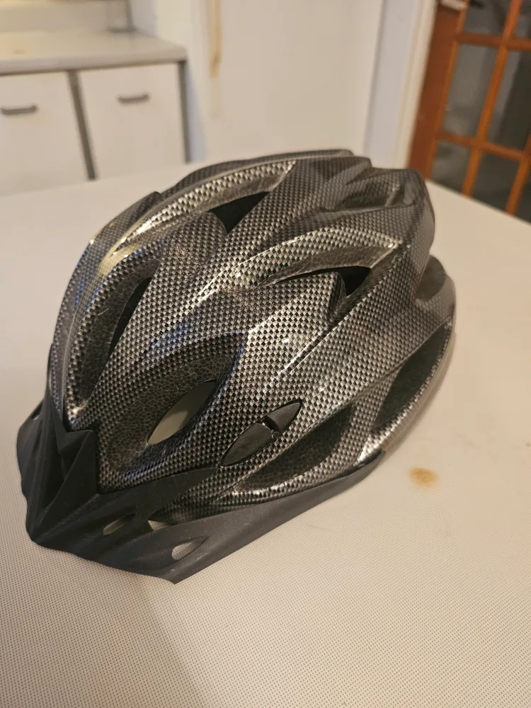 Adult Bike Helmet - Grey/Black image indicator(4)