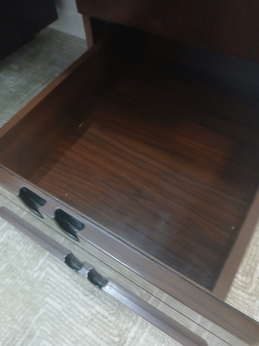 Wooden Executive Desk with Drawers - photo 3