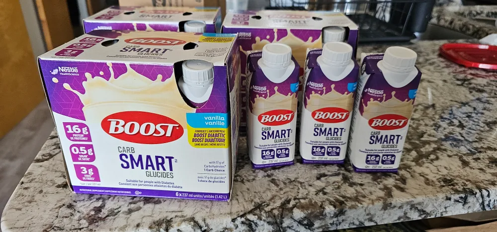 Boost Carb Smart Vanilla Drink 6x237ml thumbnail