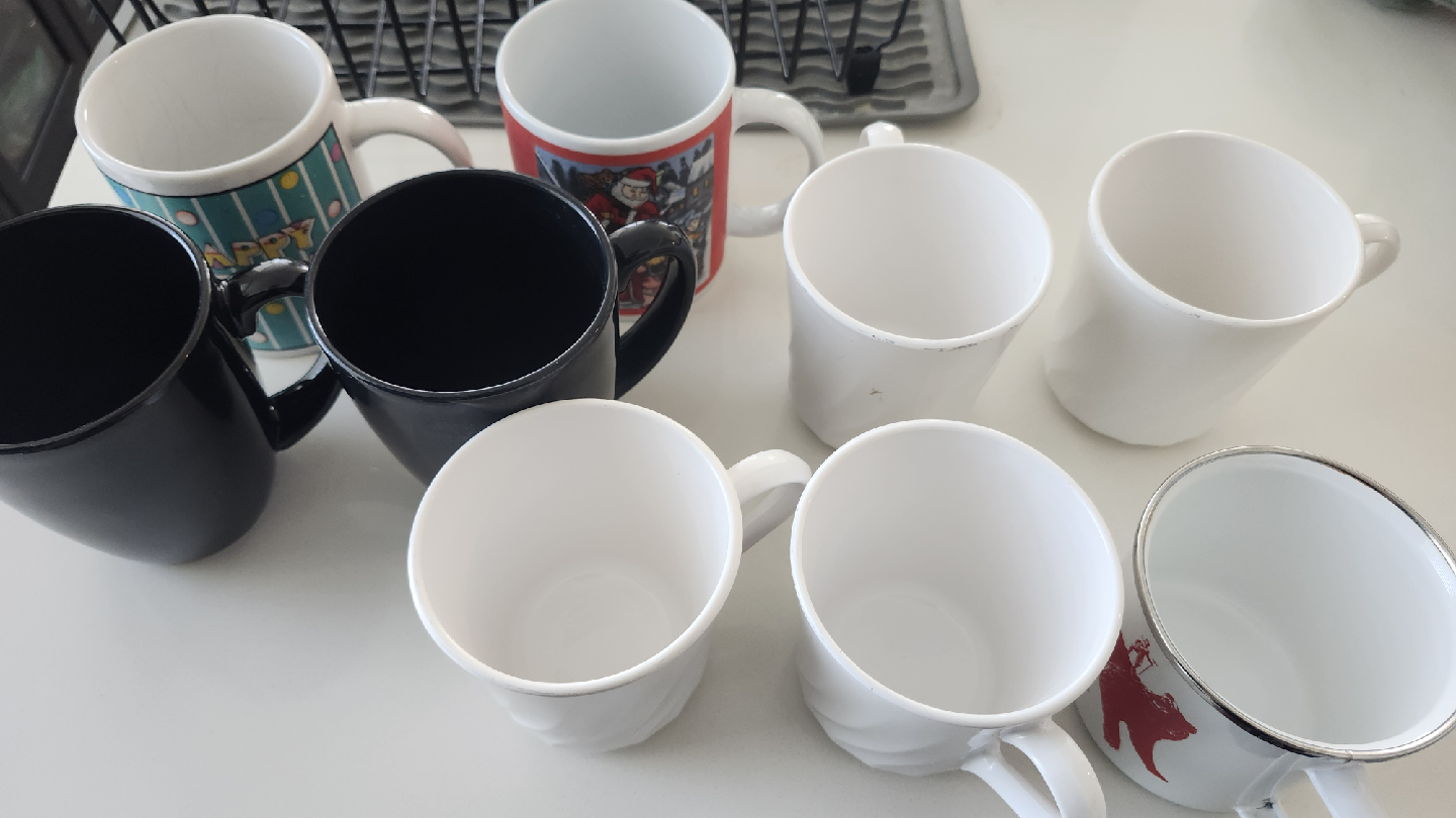 Assorted Mugs - Set of 8