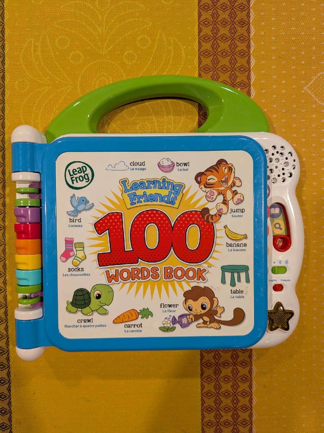 LeapFrog Learning Friends 100 Words Book French/English