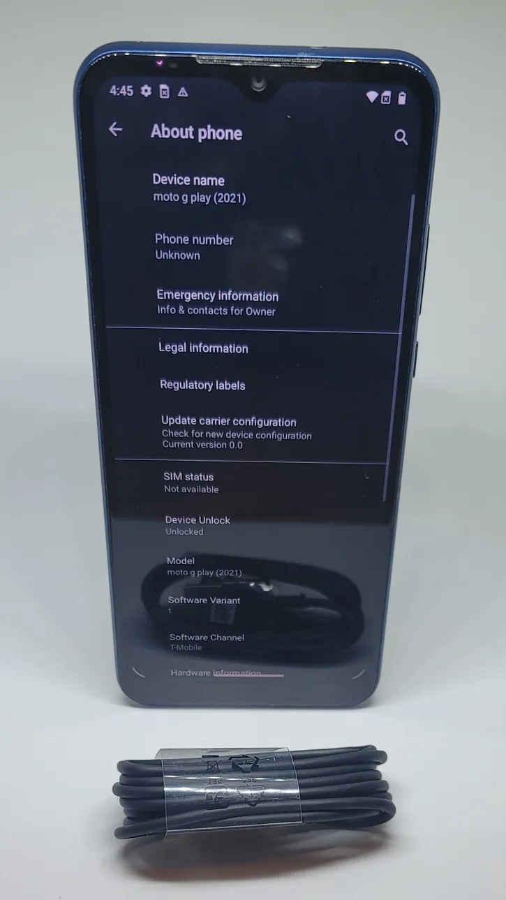 Motorola Moto G Play (2021) Blue image indicator(6)