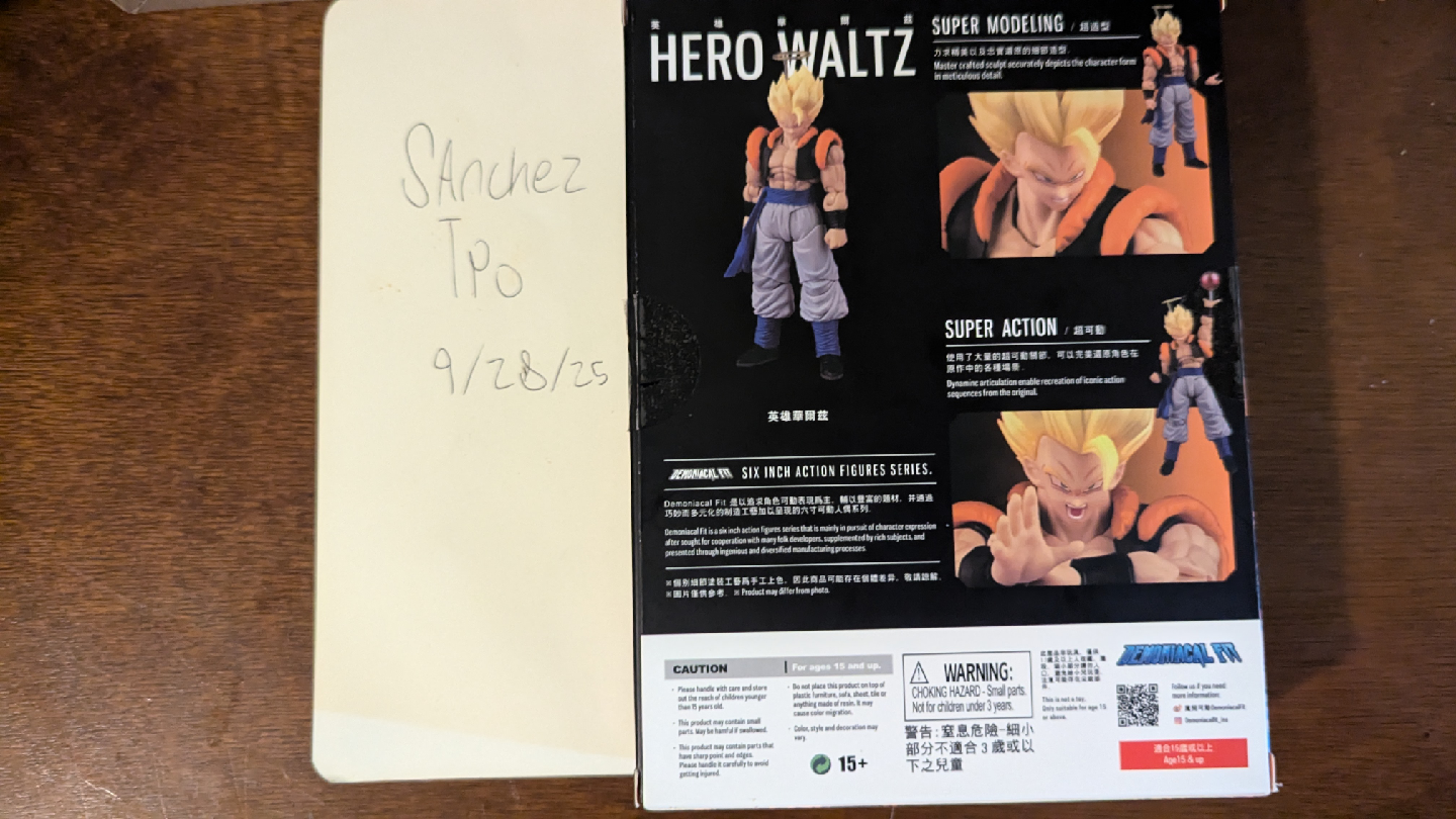 Demonical Fit Hero Waltz Figure. Dragon Ball z Sh figuarts - photo 2