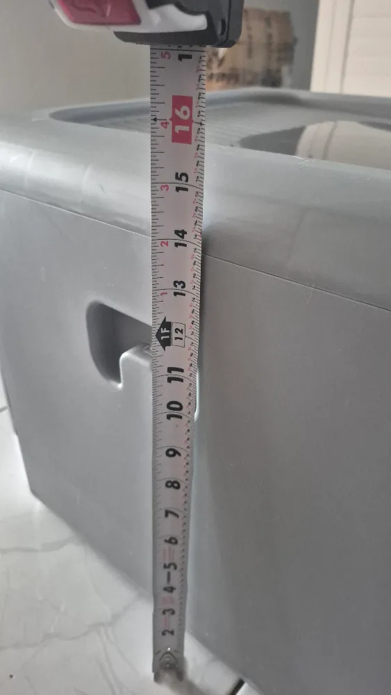 Grey Top Entry Cat Litter Box image indicator(6)