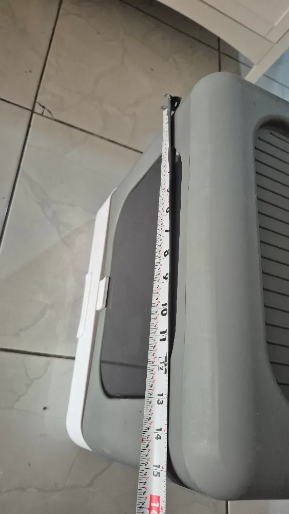 Grey Top Entry Cat Litter Box image indicator(7)