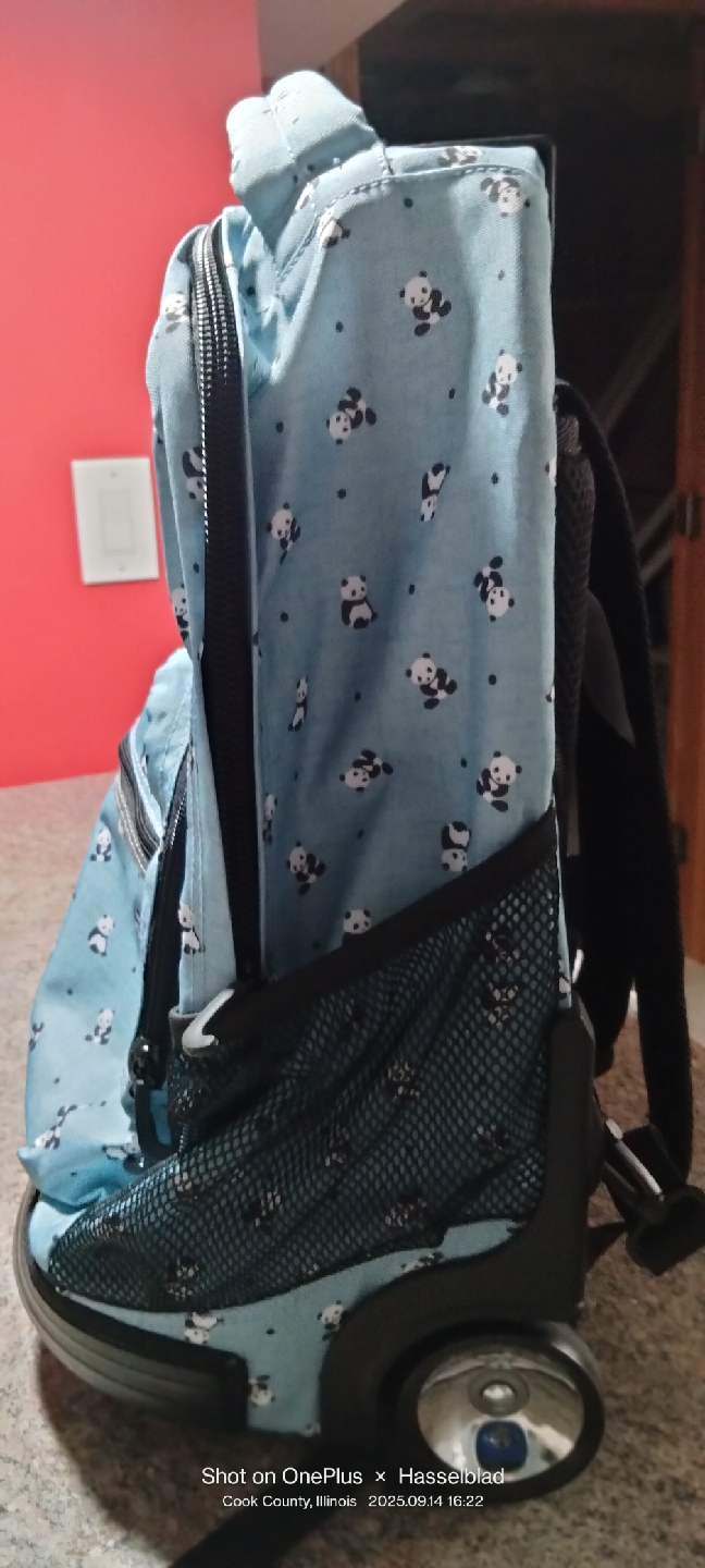 J World Rolling Backpack - Panda - photo 4