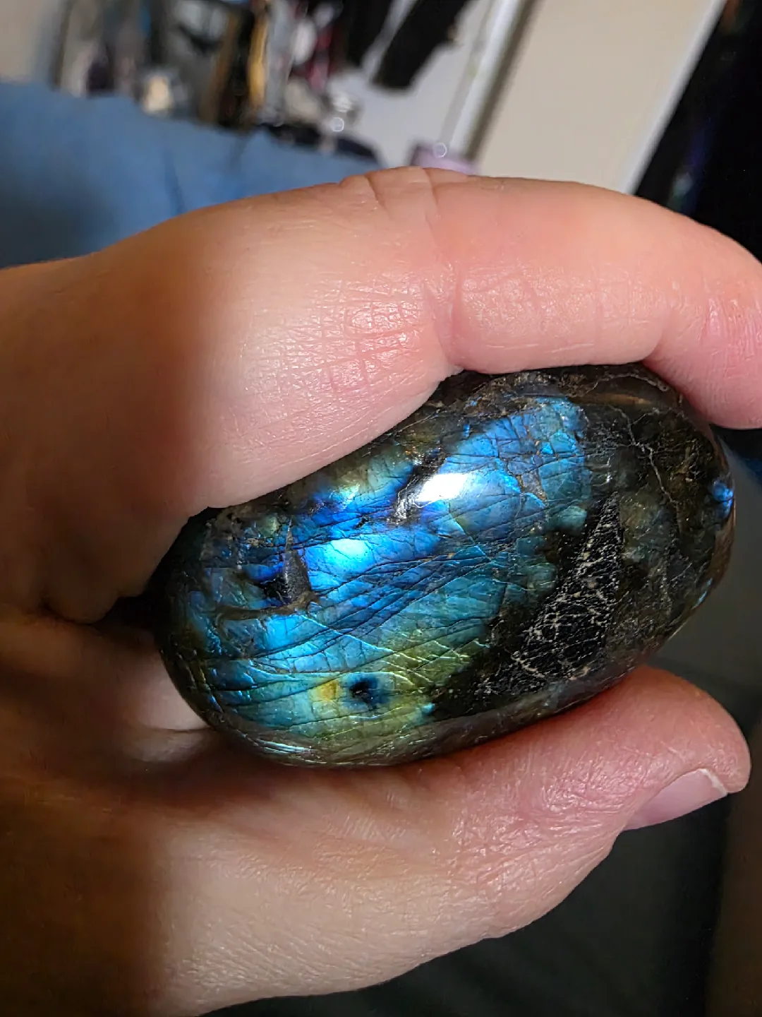 $5 Labradorite palmstone thumbnail