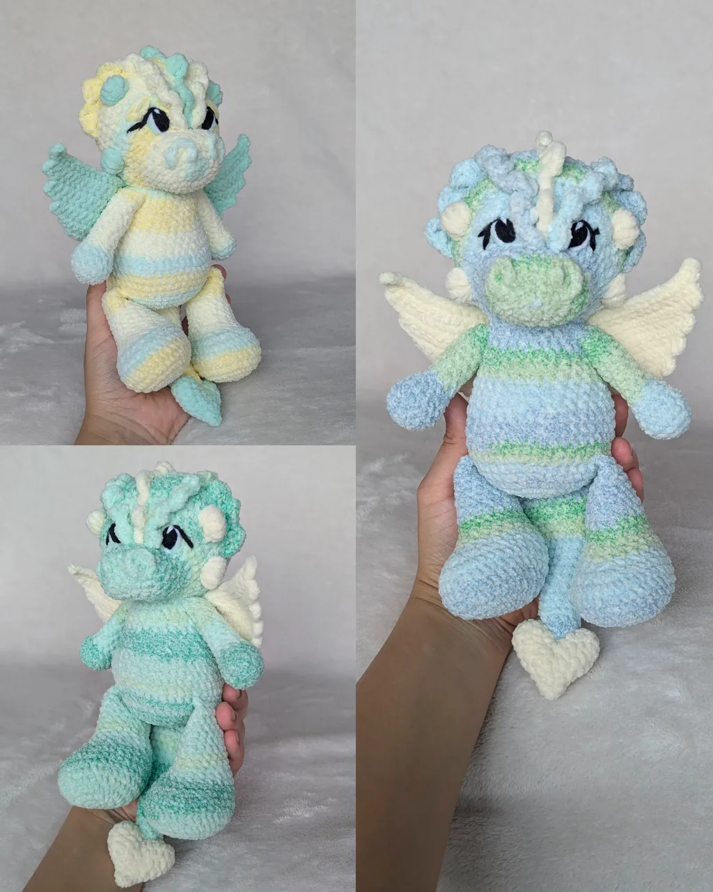 Crochet Dragon Plushie Preorder Only