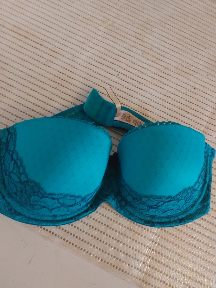 La Senza Teal Strapless Bra - Size 38B thumbnail
