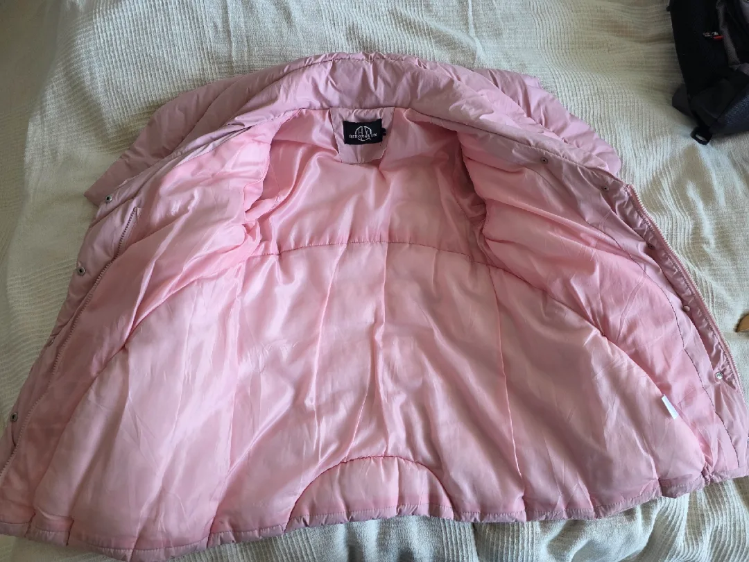 Qihongyun Fashion Series Pink Puffer Jacket size S image indicator(2)