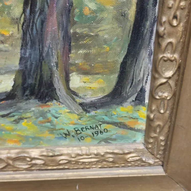 Autumn Cobourg Painting by W. Bernat, 16" x 20" image indicator(4)