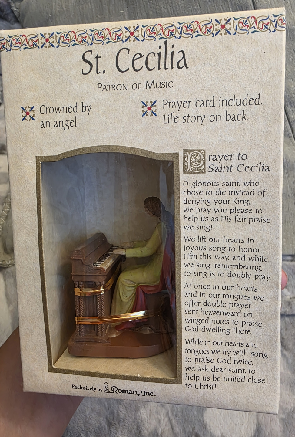 St. Cecilia Roman, Inc. Figurine